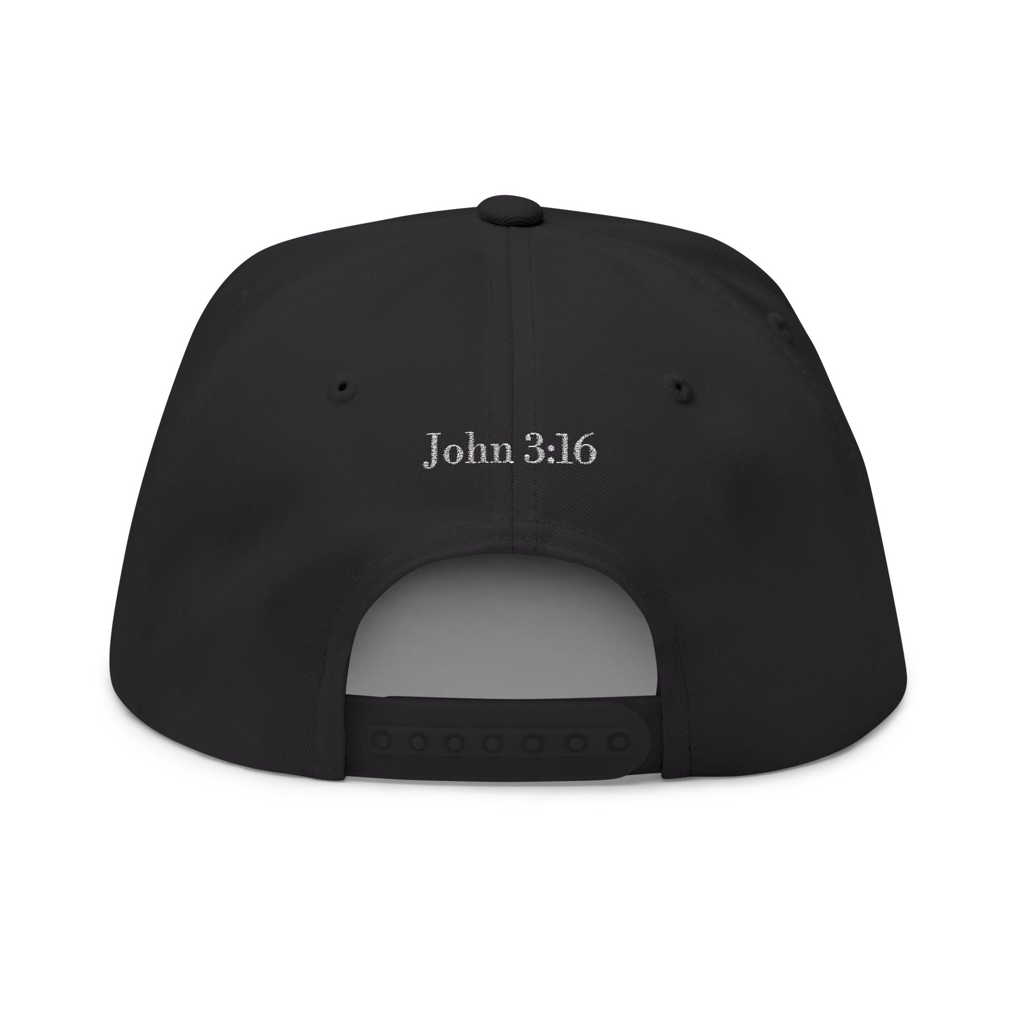 Make Jesus Great Again Flat Bill Cap (Embroidery)