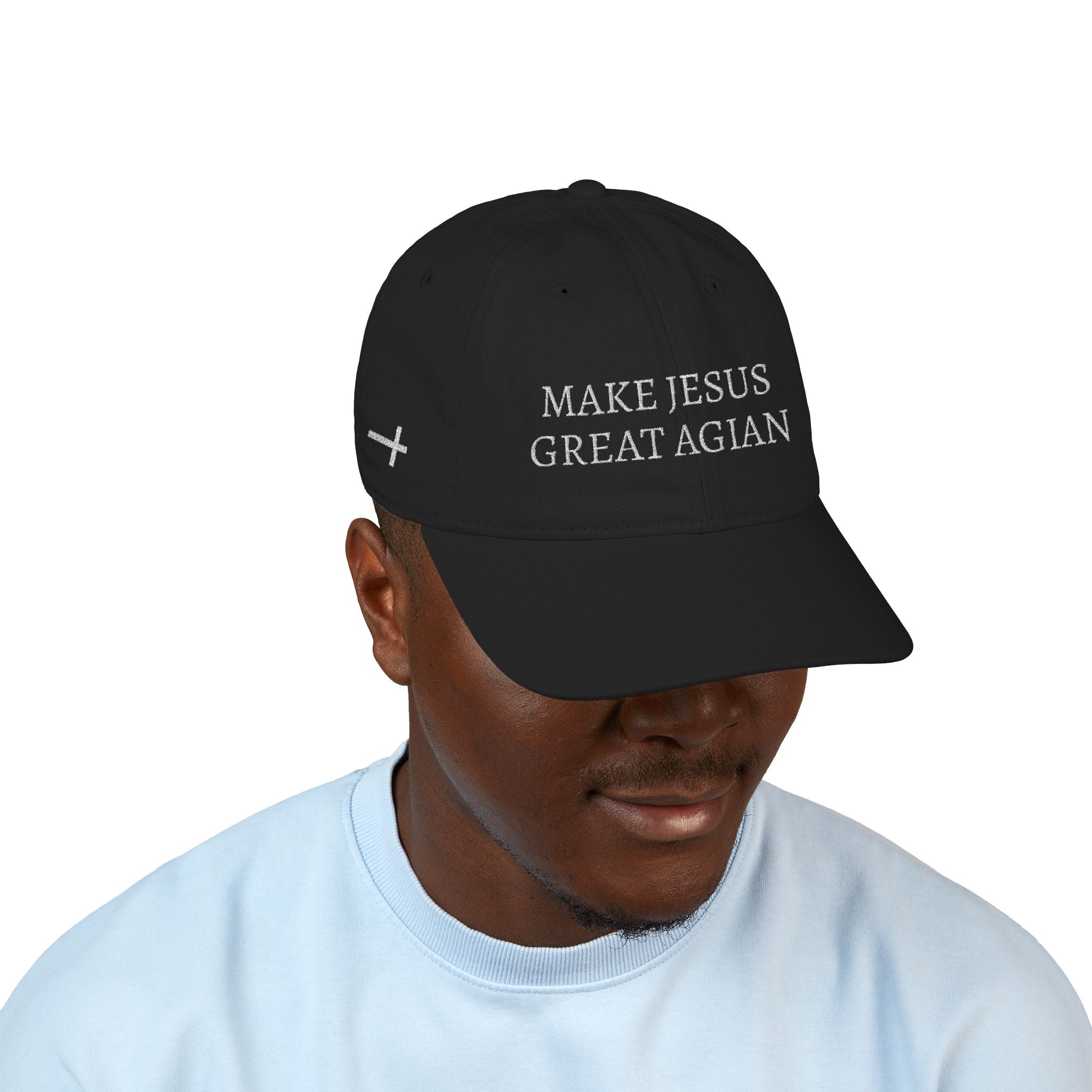 Make Jesus Great Again Embroidered Baseball Cap