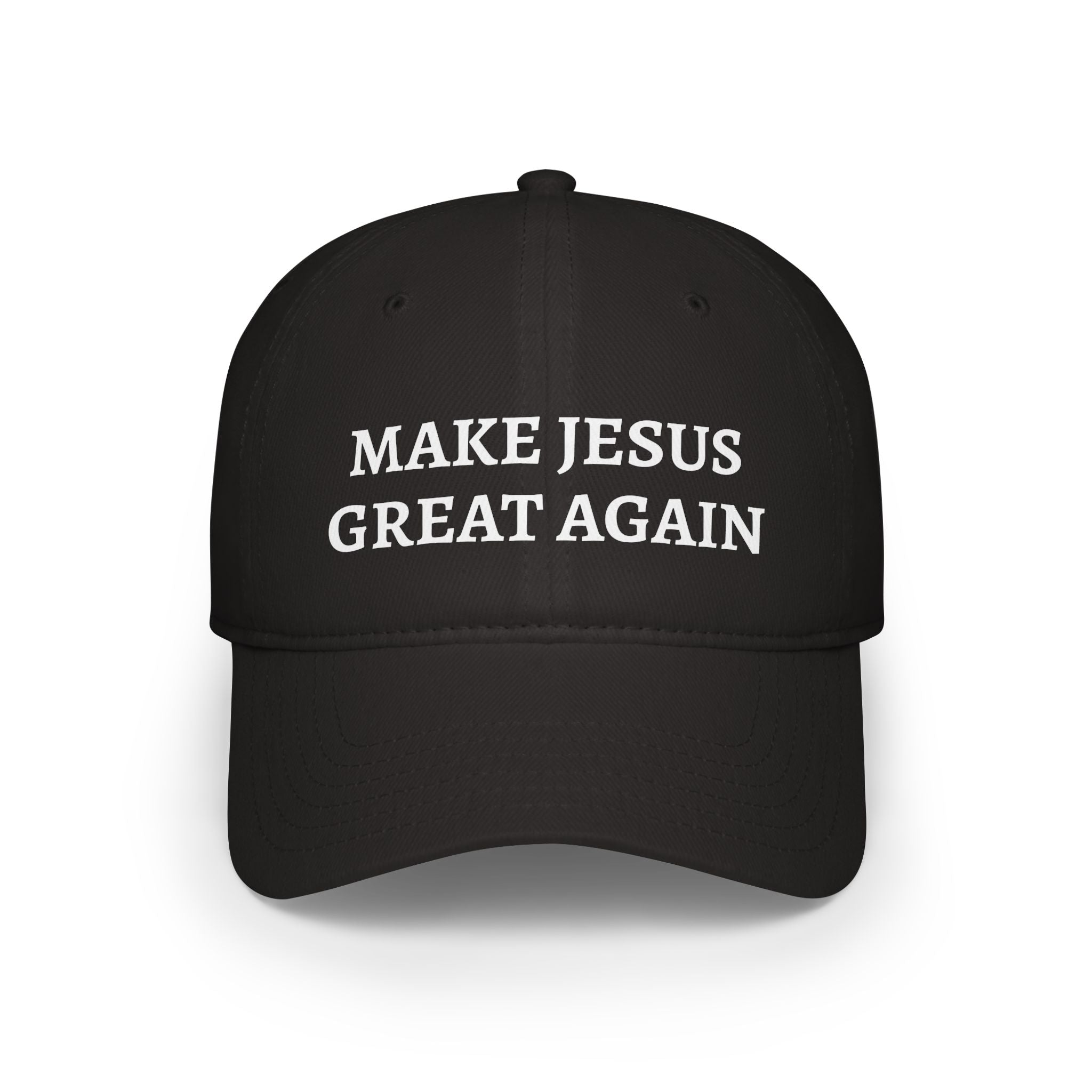 Make Jesus Great Again Low Profile Baseball Cap