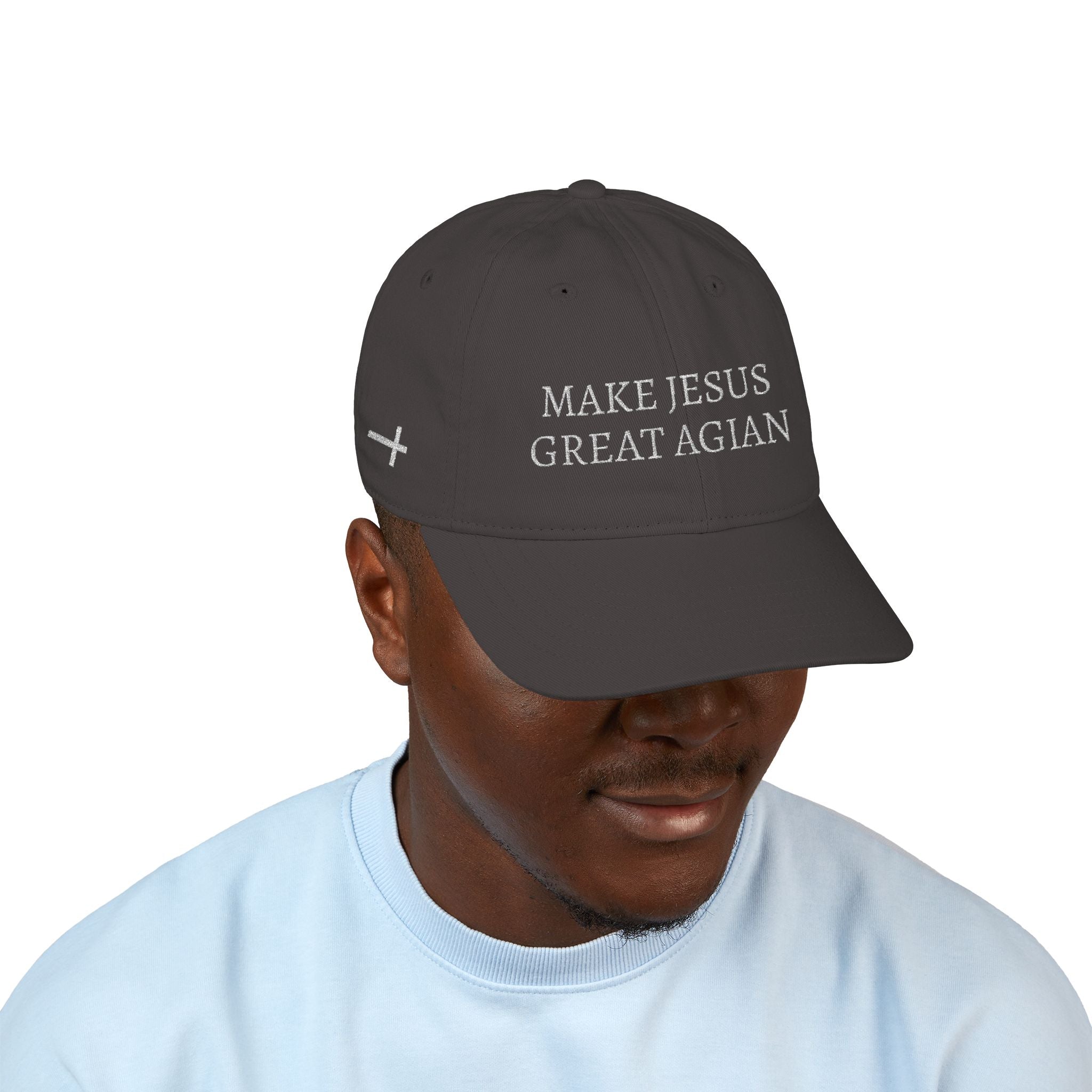 Make Jesus Great Again Embroidered Baseball Cap