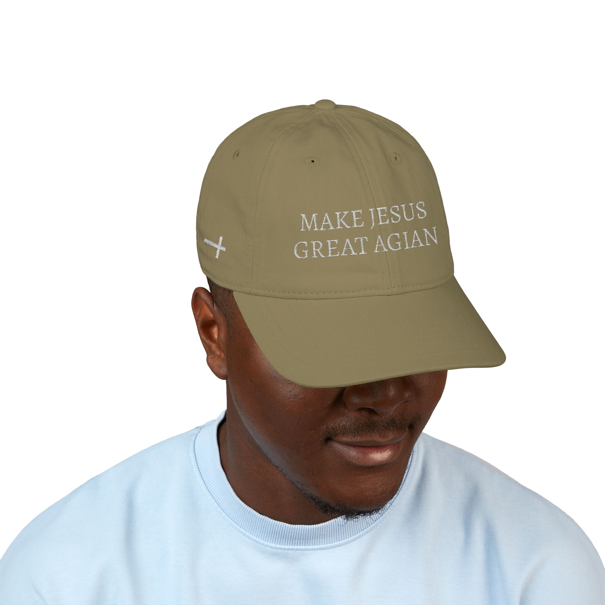 Make Jesus Great Again Embroidered Baseball Cap