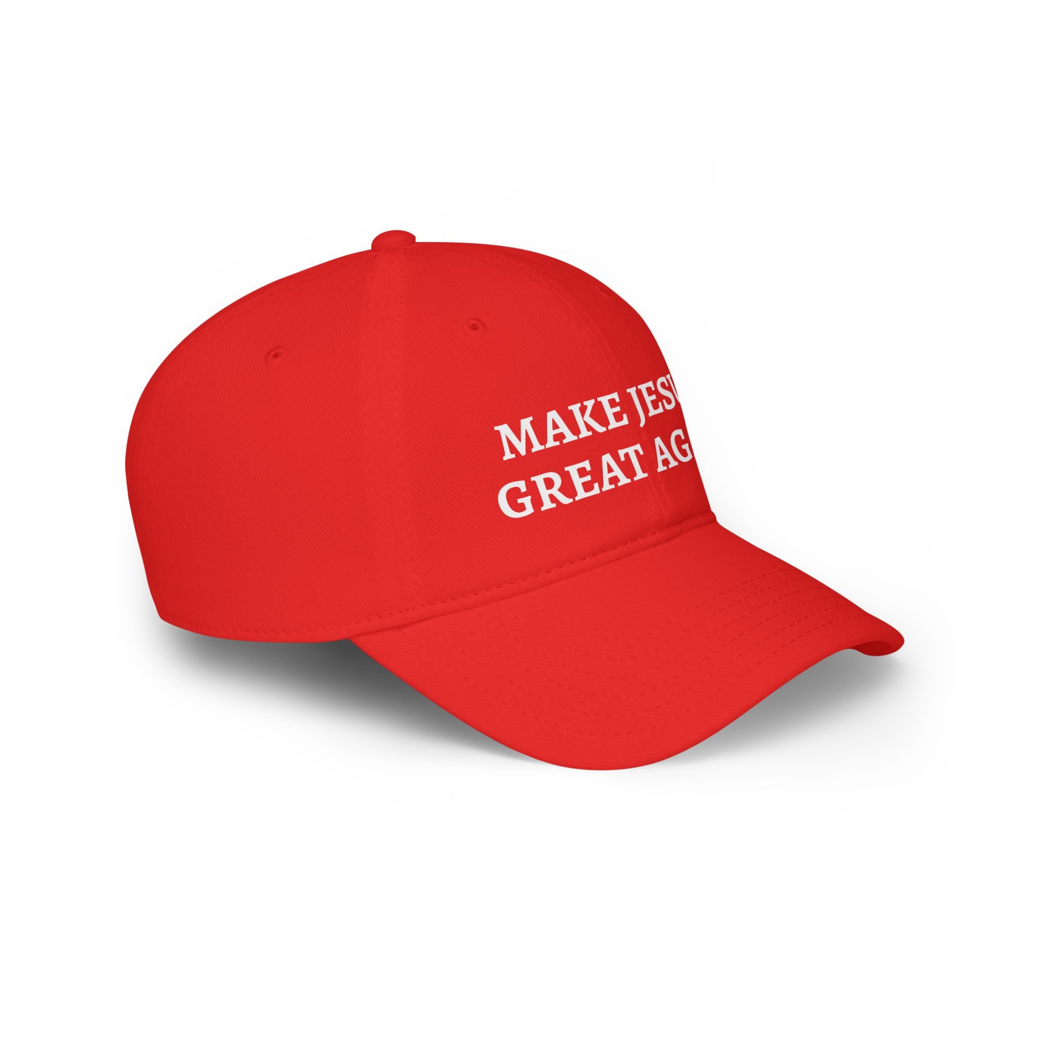 Make Jesus Great Again Low Profile Baseball Cap