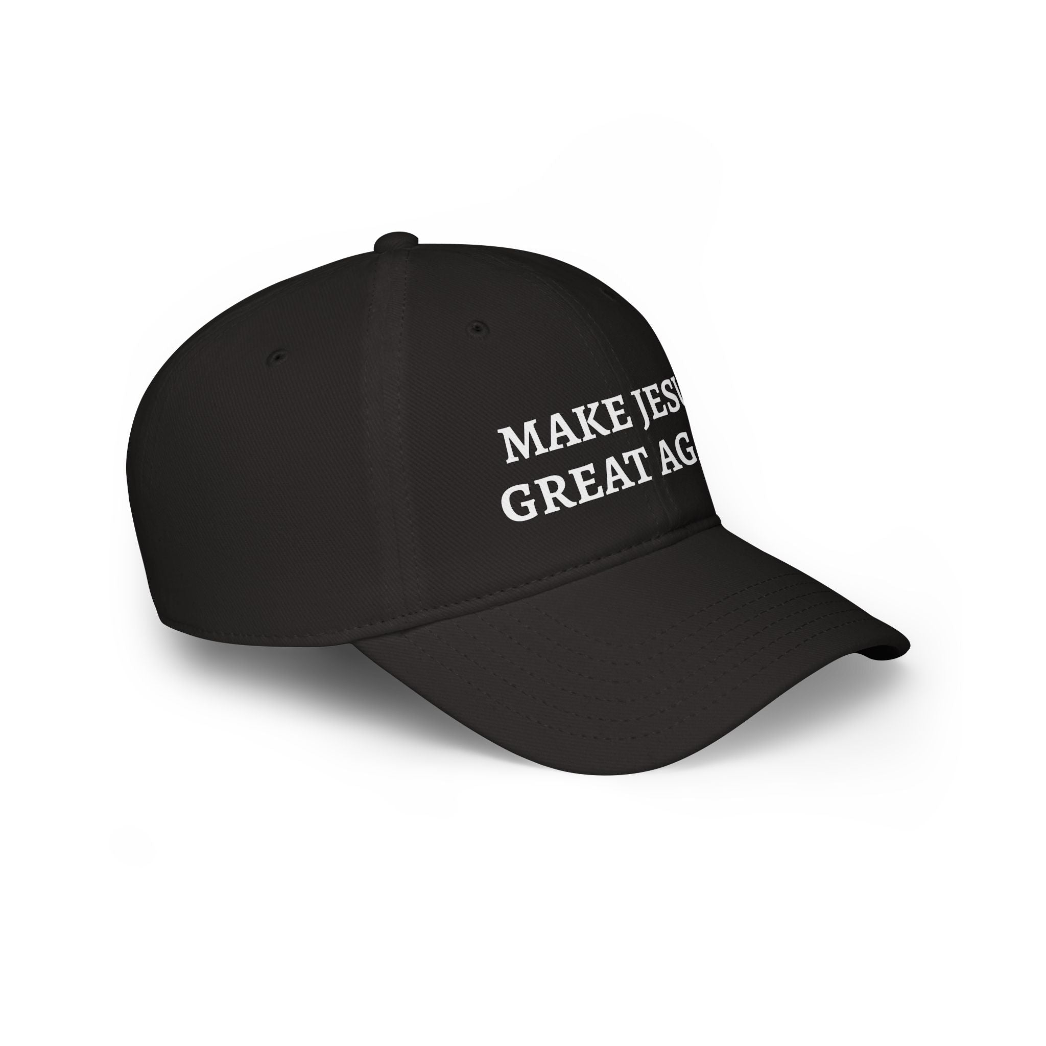 Make Jesus Great Again Low Profile Baseball Cap