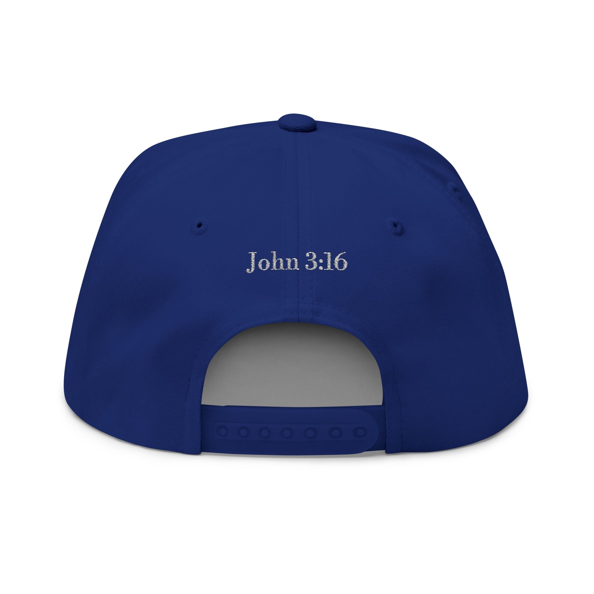 Jesus Is Lord and King Flat Bill Cap (Embroidery)
