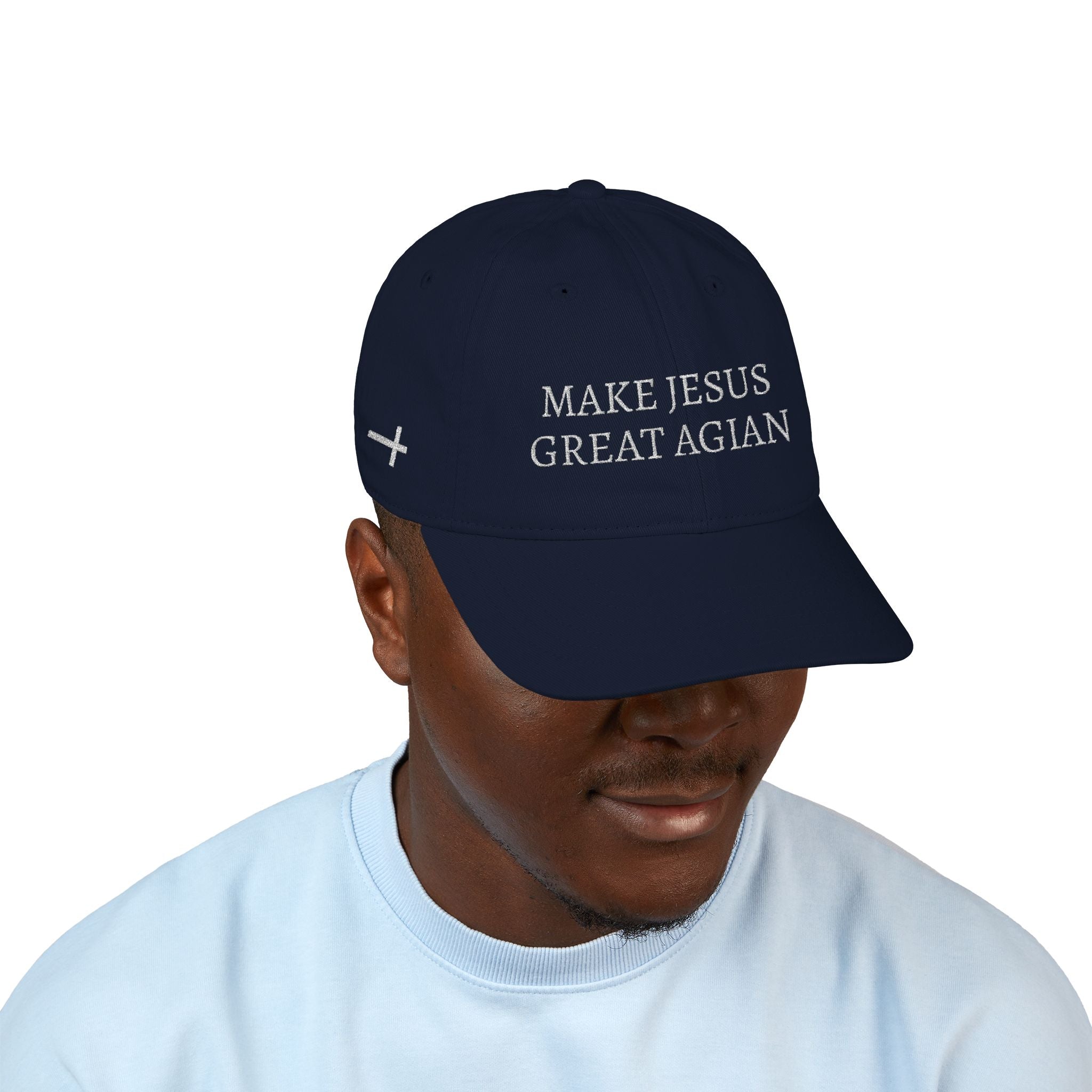 Make Jesus Great Again Embroidered Baseball Cap